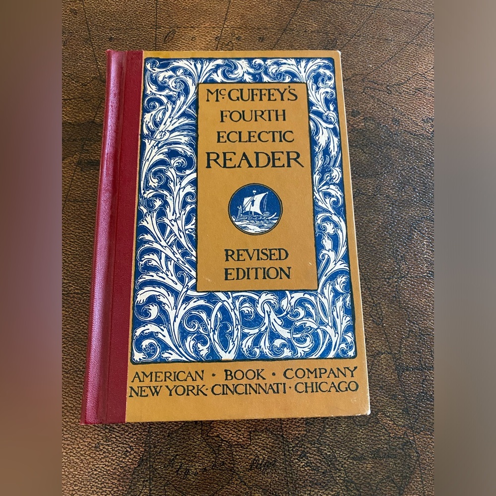 Vintage 1920 McGuffeys Fourth Electic Reader